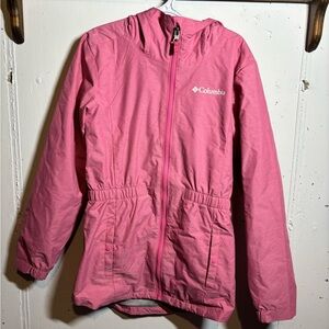 Columbia Kids Bright Pink Raincoat